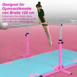  Gimnastička šipka, Gimnastičke šipke s podesivom visinom i šipkom za snagu Plava/Ljubičasta/Ružičasta | shoptok.hr