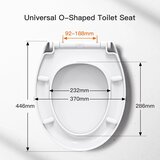 PIPISHELL WC deska z mehkim zapiranjem O-oblike | Shoptok.si