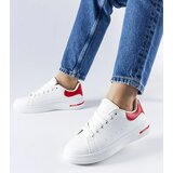 Gemre White-Red Leland Sneakers | Shoptok.si