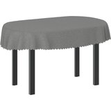  Tkanina za stol Ovalni Svjetlosiva 130 x 220 cm | shoptok.hr