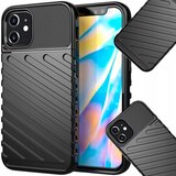 HURTEL OVITEK THUNDER OVITEK OHIŠJE ZADNJI OVITEK ZA IPHONE 12 MINI ČRN, (21896354) | Shoptok.si