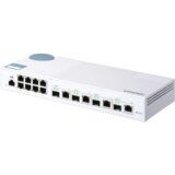 Qnap Systems QSW-M408-4C 12-portni pametni upravljani preklopnik [4x 10GbE SFP+/RJ45 Combo 8x 1GbE (RJ45) sloj 2 upravljanje mrežom] | shoptok.hr