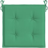  Jastuci za vrtne stolice 4 kom zeleni 40 x 40 x 4 cm od tkanine | Eponuda.com