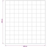  Poplun TRIER 240x260 cm Ljeto 140 GSM 100% australska vuna | shoptok.hr