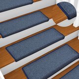  Tepisi za stepenice 15 kom 65x21x4 cm plavi | shoptok.hr