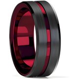 IZMAEL Prstan AR-32085 - Črna / Rdeča / 55mm | Shoptok.si