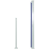 vidaXL Uvlačiva bočna tenda za terasu 140 x 300 cm plava | shoptok.hr