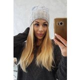 Kesi Cap with fleece Paris K212 dark pink+gray | Shoptok.si
