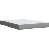vidaXL Krevet box spring s madracem svjetlosivi 140x200 cm od tkanine | shoptok.hr