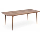 Gazzda Blagovaonski stol od oraha 90x200 cm Fawn -