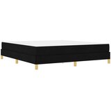  s opruga kutije s madracem Crna 180 x 200 cm tkanina | shoptok.hr
