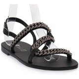 S.piero Sandali & Odprti čevlji BLACK TR SOLE Črna Cene