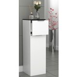 MID.YOU Visoka Komoda Donali, Bela, Črna | Shoptok.si