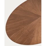 Kave Home Jedilna miza z mizno ploščo v hrastovem dekorju v naravni barvi 110x180 cm Naanim – | Shoptok.si