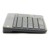 Logitech K400 Plus bežična tastatura sa touchpadom, YU, crna Slike