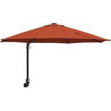  Vrtni suncobran Terakota 248 x 248 x 148 cm Poliester i čelik | Eponuda.com