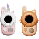 The Zoofamily Otroški voki-toki Zoo Walkie Talkie - lisica - samorog | Shoptok.si