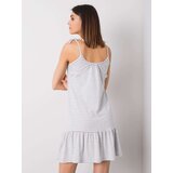 RUE PARIS Dress-RV-SK-5635.43P-white-gray | shoptok.hr