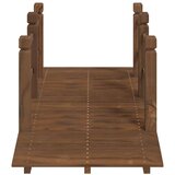  Vrtni most s ogradama 150 x 67 x 56 cm od masivnog drva smreke | shoptok.hr