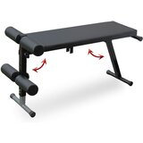 IRON SPORT Kosa klupa za trbušnjake sa dodatnom nogom | ePonuda.com