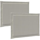  Jastučići za sjedenje 2 pcs Svjetlosiva 47 x 36 x 2 cm | Eponuda.ba