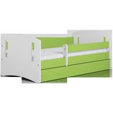 Classic Drveni dječji krevet 2 s ladicom - zeleni - 180*80cm | shoptok.hr