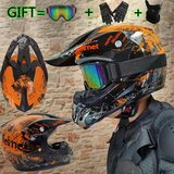 Prolinetech Cross/Enduro kaciga &amp;ndash; PLT/HE-ORANGE (L) Slike