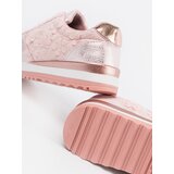 Shelvt Pink sneakers with a floral motif | Shoptok.si
