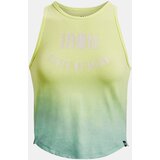 Under Armour Project Rock State of Mind Tnk Women's Yellow-Green Tank Top | ePonuda.com