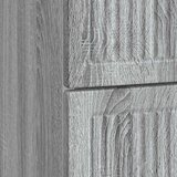  Noćni ormar Siva sonoma 43 x 41 x 66,5 cm Konstruirano drvo | shoptok.hr