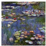 Fedkolor Reprodukcija slike Claude Monet - Water Lilies 3, 70 x 70 cm Cene