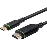 MicroConnect Kabel USB C-HDMI 2.0, 0,5m 4K60Hz, 18Gbps, 4:4:4, (21221231)