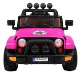  Otroški avto na akumulator Full Time 4WD 4x4 - roza | Shoptok.si
