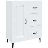  Komoda bijela 69,5 x 34 x 90 cm od konstruiranog drva | shoptok.hr