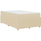 Krevetna konstrukcija Krema 120 x 190 cm tkanina | shoptok.hr