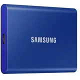 prenosni SSD T7 1TB, zunanji, USB 3.2 Gen 2, Indigo Blue