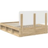  Konstrukcija postelje Sonoma 140 x 200 cm Masivno borovo les, (5000102810) | Shoptok.si