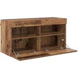 vidaXL TV zidni ormar Staro drvo 80 x 30 x 40 cm Konstruirano drvo | shoptok.hr