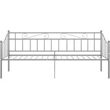  Okvir za krevet na razvlačenje sivi metalni 90 x 200 cm | shoptok.hr