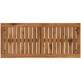  Vrtna klupa 80,5 x 35 x 45 cm Čvrsto drvo akacije Pravokutni | shoptok.hr