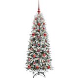  Umjetno božićno drvce Bijela 120 cm PVC, plastika, čelik i PE | shoptok.hr