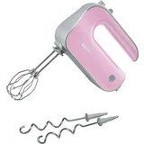ručni mikser pink 500W, 5 brzina + turbo