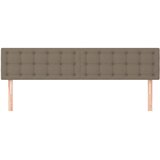  Uzglavlja smeđesiva 160x5x78/88 cm od tkanine | shoptok.hr