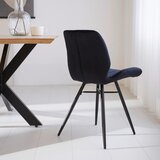 MID.YOU Set Stolov Barron, Črna, 4 Kos | Shoptok.si