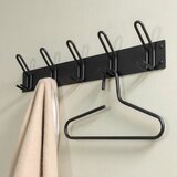 Spinder Design Črn jeklen stenski obešalnik 70 cm Miles – | Shoptok.si