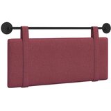  Držeće uzglavlje Zidne Vinska crvena 110 x 55 x 5 cm tkanina - boja crnog vina 100 cm bez LED svjetla | shoptok.hr