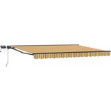  Ročno senčilo s LED-ji Rumena, Siva, Antracit 5 x 3 m - - Antracit - 36.55 - 5 x 3 m - 2025- | Shoptok.si