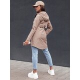 DStreet Women's parka GLAMJACKET beige | shoptok.hr
