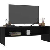 TV ormarić crni 120 x 40 x 40 cm konstruirano drvo | shoptok.hr