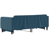  Dnevni krevet na razvlačenje plavi 80 x 200 cm baršunasti | shoptok.hr